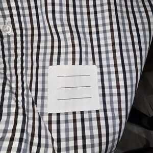 Thom Browne Men's Checkered Shirt